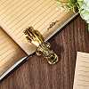 Alloy Hand Shaped Bookmark Clip AJEW-CP0006-94A-AG-3