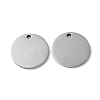 304 Stainless Steel Pendants STAS-Q308-09K-P-1