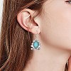 DIY Pendant Making Findings Kits DIY-SZ0008-15-4