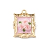 Alloy Enamel Pendants FIND-G089-03G-02-1