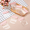 15Pcs Rectangle EVA Resealable Packaging Bags ABAG-TA0001-28B-5
