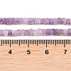 Natural Lepidolite/Purple Mica Stone Beads Strands G-G345-C18-2x4mm-5