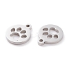Non-Tarnish 304 Stainless Steel Charms LS-STAS-Y002-06P-2