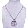 304 Stainless Steel Viking Hollow Trinity Knot Pendant Necklaces for Women Men FS-WG6E19D-01-2