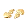 Ion Plating(IP) 304 Stainless Steel Pendants STAS-L268-023G-3