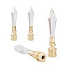 4Pcs Glass Lampshade Decorations AJEW-SW0001-03LG-2