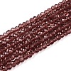 Glass Beads Strands EGLA-A044-T1mm-D13-1