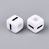 Opaque Acrylic Beads SACR-N020-04A-I-2