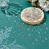 1000Pcs Glass Twisted Bugle Beads SEED-HY0001-12A-4