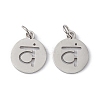 Non-Tarnish 304 Stainless Steel Charms STAS-Q201-T447P-1