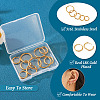 10Pcs 5 Size 316L Surgical Stainless Steel Huggie Hoop Earrings for Girl Women EJEW-TA0001-10-4