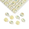 Pointed Back Glass Rhinestone Cabochons GGLA-S003-03B-1