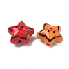 Printed Opaque Acrylic Beads MACR-L016-07-2