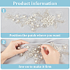 Embroidered Floral Lace Collar DIY-WH0308-419-3