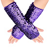 Elastic String with Plastic Glitter Oversleeve AJEW-WH20080-42C-1