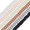 6 Strands 6 Colors Handmade Polymer Clay Beads CLAY-FH0001-10-1