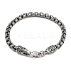 316 Surgical Stainless Steel Link Bracelets BJEW-C125-14-2