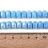 Anti-Tarnish Electroplate Glass Beads Strands GLAA-T025-10mm-11U-2