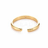 Brass Enamel Cuff Rings RJEW-T016-24G-NF-2