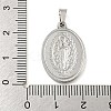 Non-Tarnish 304 Stainless Steel Pendants STAS-B071-02A-18P-3