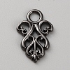 Alloy Snap Lock Clasps Findings FIND-WH0419-08B-1