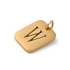 304 Stainless Steel Charms STAS-R001-01G-W-2