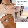 45Pcs 15 Styles Tibetan Styles Alloy Pendants FIND-YW0005-09-5