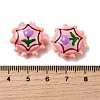 Baking Paint Glass Enamel Beads LAMP-K039-34N-3