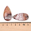Natural Mexican Agate Pendants X-G-K381-07-3
