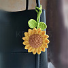 2Pcs 2 Styles Sunflower Woolen Yarn Sunflower Costume Accessories Decorations DIY-DR0001-45-6