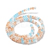 Glass Beads Strands EGLA-A034-M4mm-56-5