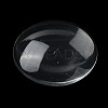 (Defective Closeout Sale: Scratch) Transparent Glass Cabochons GGLA-XCP0001-06-3