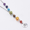 Chakra Jewelry NJEW-JN02083-2