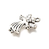 Tibetan Style Alloy Pendants PALLOY-D291-03AS-01-2