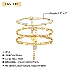 Anklets Sets AJEW-AN00383-13-2