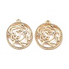 Brass Pendants KK-Q785-04G-1