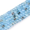 Dyed Natural Agate Beads Strands G-T138-211C-4