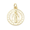 Brass Enamel Pendants KK-H255-05G-02-1