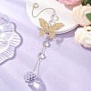 201 Stainless Steel Connector Charms and Glass Suncatchers HJEW-JM04732-01-1