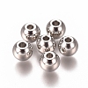 Tarnish Resistant 201 Stainless Steel Spacer Beads STAS-I137-01J-P-2