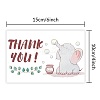 SUPERDANT Thank You Theme Cards and Paper Envelopes DIY-SD0001-01C-2