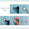 DIY Geometry Dangle Earring Making Kits FIND-CA0004-70-5