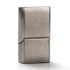 Tarnish Resistant 304 Stainless Steel Magnetic Clasps with Glue-in Ends STAS-I171-11P-1