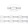 Brass Paperclip Chains X-CHC-S008-001B-P-1