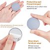12Pcs 2 Colors Strong Seamless Rubber Anti-Collision Adhesive AJEW-NB0002-30-3