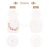 Cardboard Earring Display Cards CDIS-L003-B02-A-4