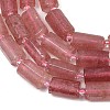 Natural Strawberry Quartz Beads Strands G-L657-D02-01-4