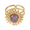 Stainless Steel Cuff Open Rings RJEW-JR01078-01-5