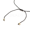 6Pcs 6 Style Natural & Synthetic Gemstone Round Beads Cord Bracelets Set BJEW-JB08014-7