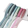 18 Yards 6 Colors Polyester Ribbon SRIB-C001-B12-1
